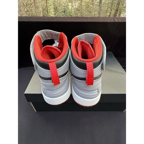 Nike Air Jordan 1 High FlyEase Black Cement Grey CQ3835 Mens Size 10 Mint! Used main image 5